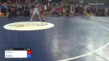 106 lbs Consi Of 8 #2 - Jackson BLum, Michigan vs Adam Butler, Ohio