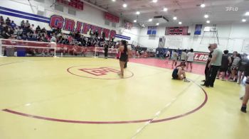 125-130 lbs Round 3 - Sydney Tarlow, Silverback Wrestling Club vs Sophie Lazaro, Silverback Wrestling Club