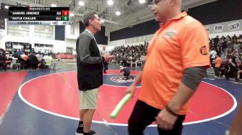 113 lbs Cons. Round 3 - Samuel Jimenez, Eleanor Roosevelt vs Dayle Cailles, Valencia/Valencia