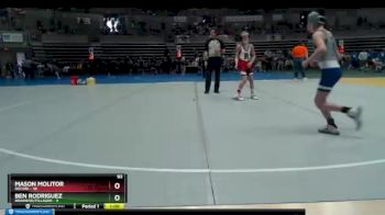 93 lbs Semis (4 Team) - Mason Molitor, Rocori vs Ben Rodriguez, Brainerd/Pillager