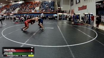 190 lbs Cons. Round 5 - Harlem Bell, Calvert Hall College vs Jack Dare, St. Mary`s Ryken