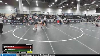 127 lbs Semifinal - Avaeh Smith, IA vs Caritina Vega, OK