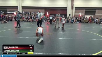 78 lbs Cons. Round 2 - Titus Slaughter, Ironclad vs Dominic Pinkston, Gulf Coast Wrestling Club