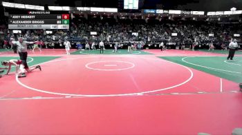 120 lbs Quarterfinal - Joey Heskett, EAG2 vs Alexander Briggs, MIRA