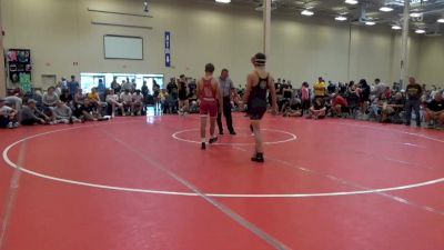 126 lbs Rr Rnd 3 - Weston Pisarchick, HS Partner Trained vs MIKE TABANO, HS OMP