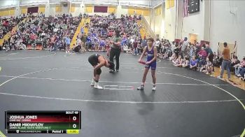 107 lbs Round 2 - Danir Mikhaylov, James Island Youth Wrestling C vs Joshua Jones, Cane Bay Cobras