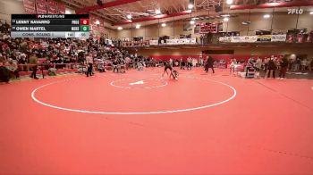 126 lbs Cons. Round 1 - Lenny Navarro, Prosser vs Owen Martel, Moses Lake