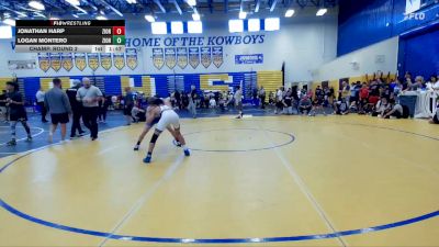 106 lbs Champ. Round 2 - Jonathan Harp, Black Creek Wrestling Club vs Logan Montero, Eagle Empire