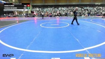 152 lbs Consi Of 16 #1 - Angel'e Uribe, Yuba - Sutter RTC vs Thomas McQuinn, Motherlode Wrestling Club