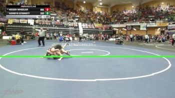 120 lbs Champ. Round 1 - Korbyn Stinnett, Sabetha HS vs Kegen Wheeler, Minneapolis Lions