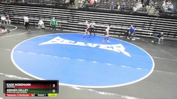 129 lbs 3rd Place Match - Kade Nordmann, Fremont vs Keenen Kelley, Syracuse High School