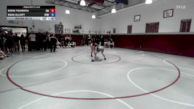 132 lbs Round Of 16 - Eddie Figueroa, Christian Brothers Academy vs Sean Elliott, Shore Thing WC