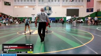 100 lbs Cons. Semi - Kaillie Lemus, Century vs Haile Scroggins, Oregon City