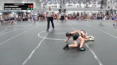 64 lbs Round 1 (4 Team) - Zach Hernandez, Full Circle vs Michael Van Peenen, Revival