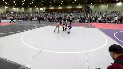 61 lbs Round Of 16 - Stetson Braun, NorCal Nomads vs Quintyn Raynor, Buckaroo WC