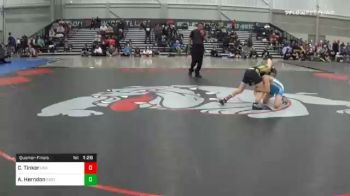80 lbs Quarterfinal - Connor Tinker, Usa Gold vs Aiden Herndon, East Coast Bandits
