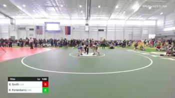 72 lbs Consolation - Brody Smith, Legecy Boltz vs Rex Fortenberry, Grind House WC