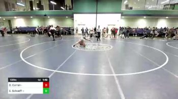 132 lbs Consi Of 64 #1 - Danny Curran, IL vs Cheaney Schoeff, IN