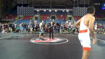 160 lbs Cons 64 #2 - Fabius Carrillo, California vs Jeffrey Hutzelmann, Connecticut