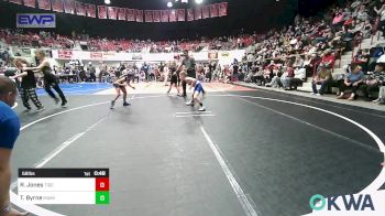 58 lbs Rr Rnd 3 - Rhett Jones, Tiger Trained Wrestling vs Tiana Byrne, Miami