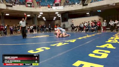 144 lbs Cons. Round 3 - Henry Bohms, Lincolnway East vs Kyle Mccormick, Unattached
