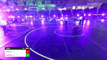 123 lbs 2nd Place - Isabel Garcia, G-style WC vs Izzy LeVine, Stampede WC