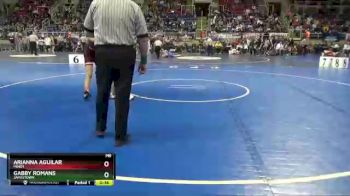 145 lbs Cons. Round 3 - Gabby Romans, Jamestown vs Arianna Aguilar, Minot