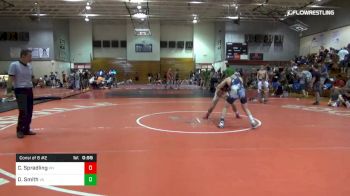 126 lbs Consi Of 8 #2 - Colton Spradling, Wv vs Dustin Smith, Va