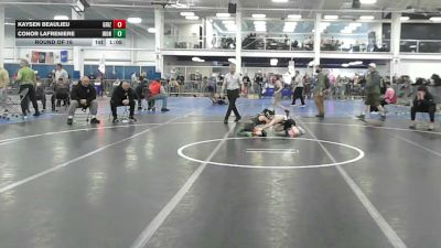 69 lbs Round Of 16 - Kaysen Beaulieu, Grizzlies Wr Ac vs Conor Lafreniere, Iron Faith WC