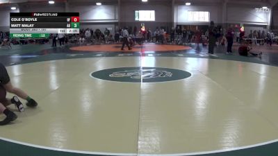 197 lbs Cons. Round 1 - Cole O`Boyle, Central Michigan vs Matt Malay, Ashland University