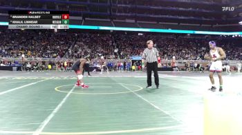 D1-132 lbs Champ. Round 1 - Branden Halsey, Roseville vs Khalil Linnear, Westland John Glenn