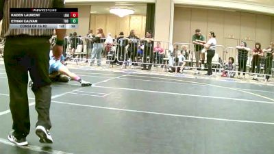 132 lbs Consi Of 16 #2 - Kaden Laurent, Legends Of Gold LV vs Ethan Calvan, Too Much Mana