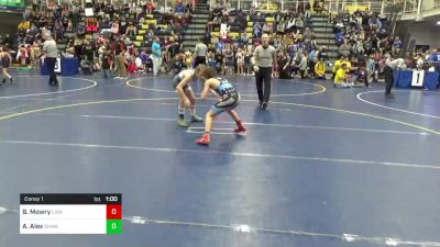 84 lbs Consy 1 - Brock Mowry, Lions Den vs Austin Alex, SHWA