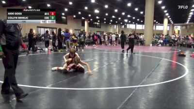 106 lbs Round 4 (6 Team) - Jude Goss, AR- 15 vs Collyn Mihelic, Elevation WC