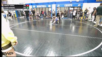 58-61 lbs Semifinal - Wesley Garza, Sperry Wrestling Club vs Jaxon Ditmore, Team Tulsa Wrestling Club