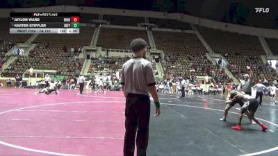 7A 120 lbs Semifinal - Karter Stiffler, Enterprise HS vs Jaylon Ward, Dothan HS