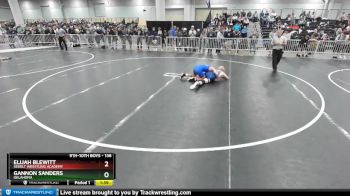 138 lbs Champ. Round 3 - Gannon Sanders, Oklahoma vs Elijah Blewitt, Sebolt Wrestling Academy