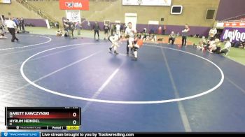 220 lbs Semifinal - Garett Kawczynski, WI vs Hyrum Heindel, ID