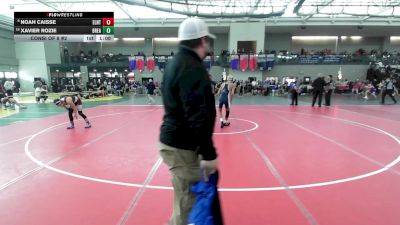 120 lbs Consi Of 8 #2 - Noah Caisse, East Lyme/Norwich Tech vs Xavier Rozie, Bristol Eastern