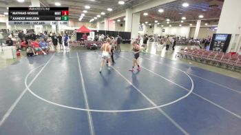 157 lbs 3rd Place Match - Mathias Hogue, Montana vs Xander Nielsen, Utah