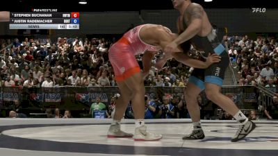 97 kg Semis - Stephen Buchanan, Hawkeye WC/ Titan Mercury Wrestling Club vs Justin Rademacher, Beaver Dam RTC/ Titan Mercury Wrestling Club