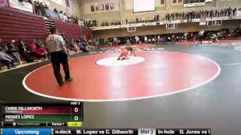 126 lbs Quarterfinal - Moises Lopez, Aloha vs Chris Dillworth, McMinnville