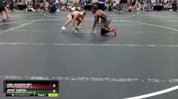 132 lbs Round 7 (8 Team) - Jair Jackson Bey, Whitted Trained Legacy vs Jimmy Garcia, Steller Trained Hutt Clan