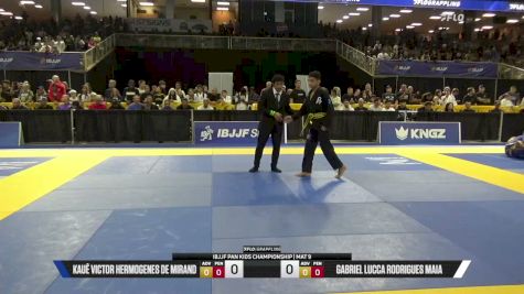 Kauê Victor Hermogenes De Mirand vs Gabriel Lucca Rodrigues Maia 2026 Pan Kids Jiu-Jitsu IBJJF Championship