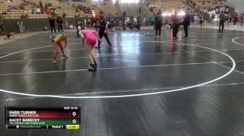 112 lbs 3rd Place Match - Kacey Barecky, Tullahoma Take Down Club vs Paris Turner, Rabbit Wrestling Club