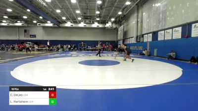 197 lbs Consi Of 16 #2 - Colton DeLeo, Southern Maine vs Luke Hartshorn, Southern Maine