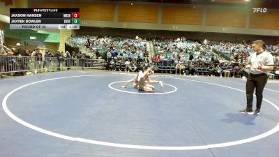 113 lbs Round Of 32 - Jaxson Hansen, Madison vs Jaxten Bowler, Canyon View UT