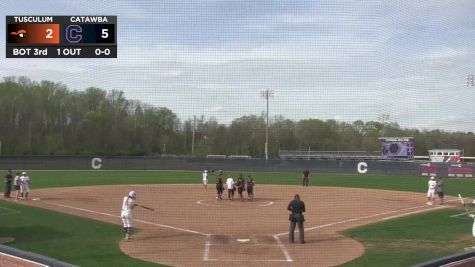Replay: Tusculum vs Catawba - DH | Mar 29 @ 4 PM