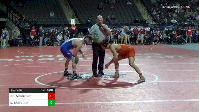 125 lbs Consolation - Korbin Meink, Campbell vs Graham Shore, Air Force