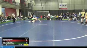 130 lbs Round 3 (6 Team) - Boden White, Iowa Black vs Caleb Hodges, South Dakota Blizzard